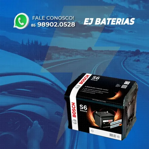 Bateria carro 60 amperes com o melhor preço da cidade 