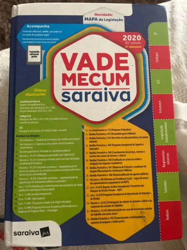 Vade mecum 2020,em bom estado 