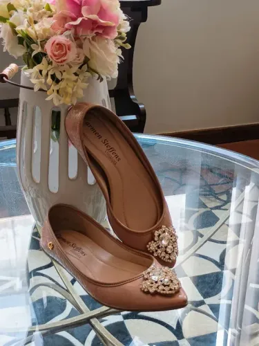 Sapatos Carmen Steffens Confort - Tamanho 35- Novo