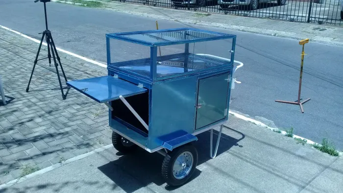 Carrinho de BOLO TORTAS - Novo - Ideal para Lanches e Alimentos