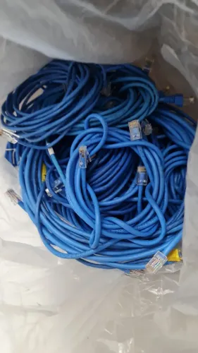 Lote com 40 peças Patch Cord 2,5 Metro 