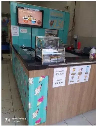 Máquina de sorvete expresso