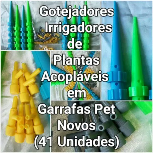 Gotejadores Irrigadores para Plantas Acopláveis em Garrafas Pet