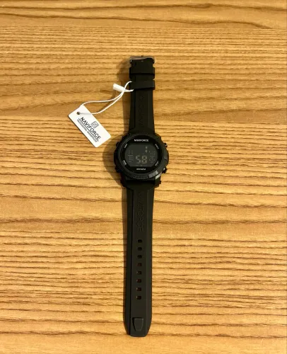 Relógio Masculino Digital Preto - Pulseira de Silicone