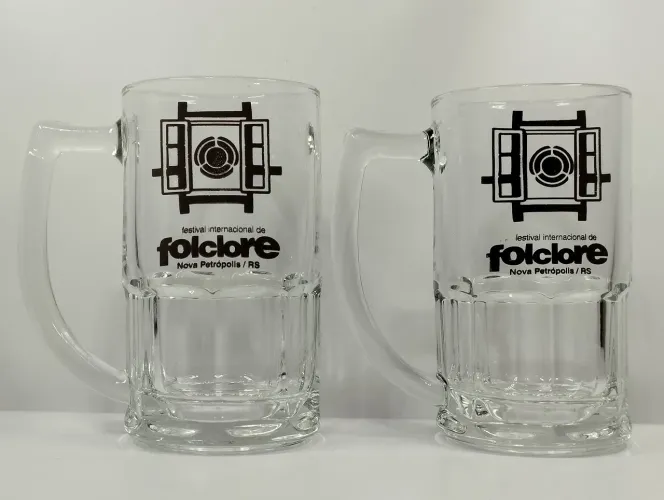 Canecas de Chopp Cerveja Festival Internacional de Folclore