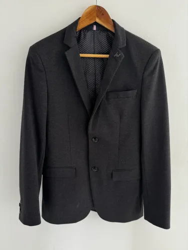 Blazer Masculino Preston Super Slim Fit (TAM P)