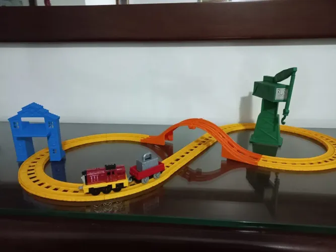 Trilho Thomas e seus amigos e trem (manual)