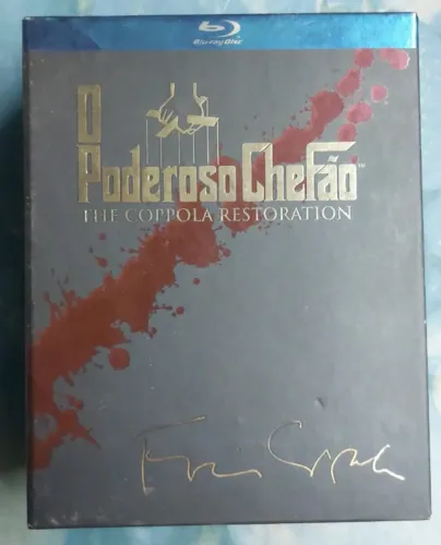 Box O Poderoso Chefão - Trilogia - Blu Ray - Coppola Restoration