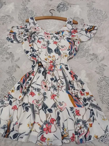 Vestido Floral Ombro a Ombro