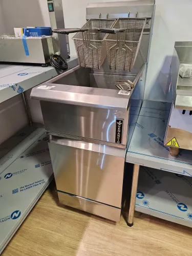 fritadeira a gás prime de zona fria - a pronta entrega