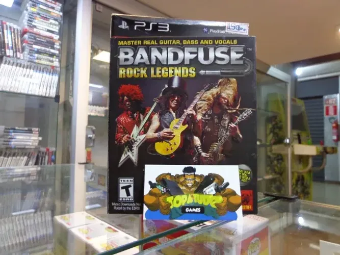 Jogo Bandfuse Rock Legends Ps3 Novo