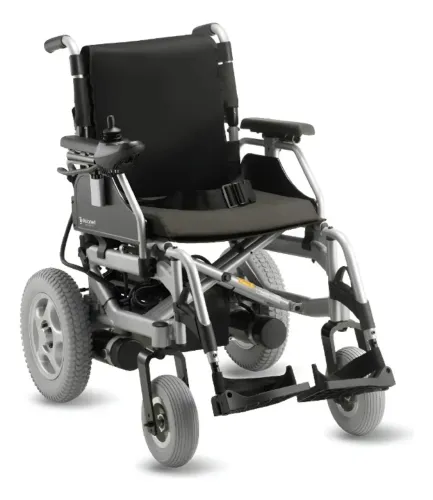 Cadeira De Rodas Motorizada 135kg Dobrável D1000 Dellamed