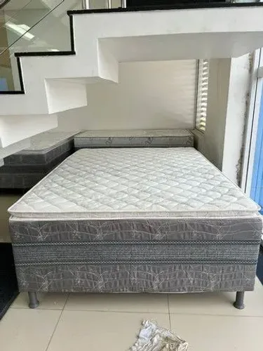 Unibox casal 10cm de espuma 