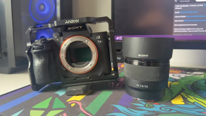 Sony A7III + lente FE 50mm 1.8