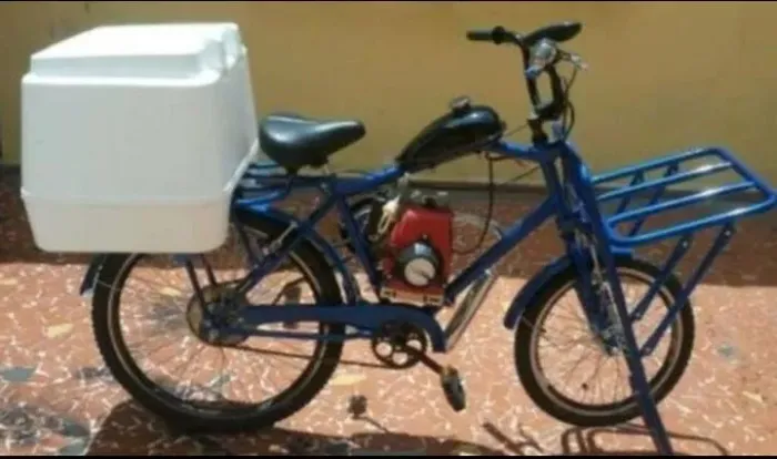 Bike cargueira nova  motorizada completa 