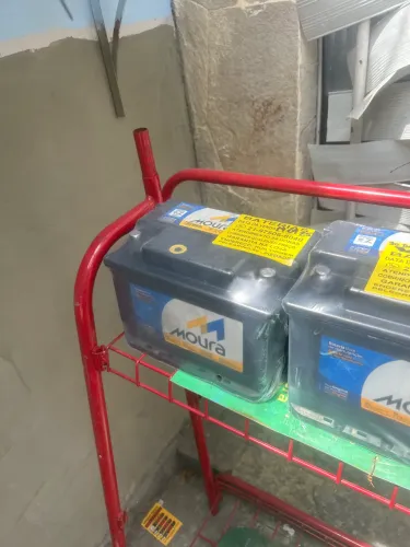 Bateria Moura Original segurando carga 