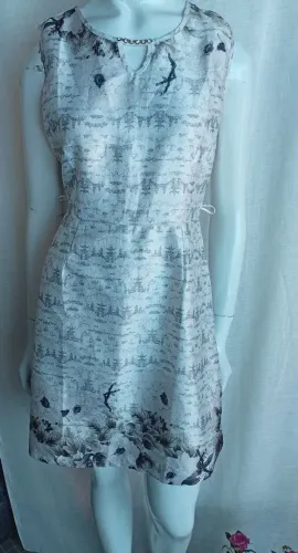 Vestido estampa japonesa