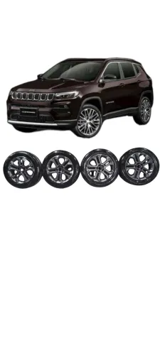 Jogo Roda Com Pneu Pirelli Scorpion 225/55 R18 Jeep Compass 