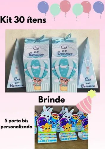 Kit   Personalizado com Nome  festa