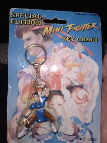 Chun Li Miniatura Street Fighter 2 - Decada De 90 Lacrada