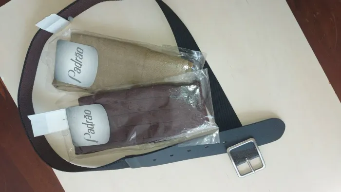 Kit 2 Meias e 1 Cinta nova