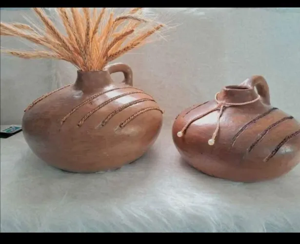 Vasos Decorativos Artesana EMBU DAS ARTES is