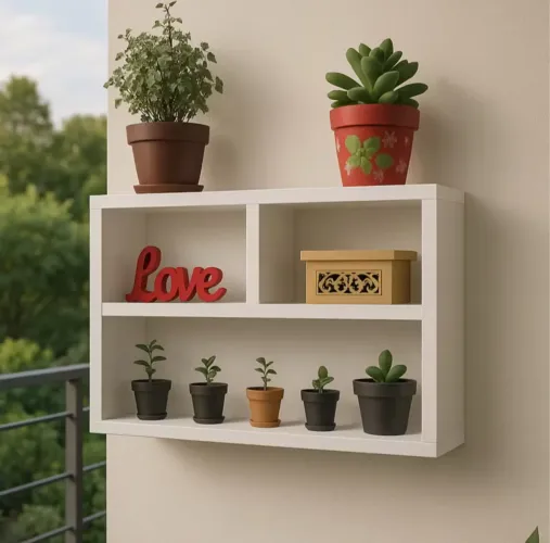Nicho multiuso para decoração