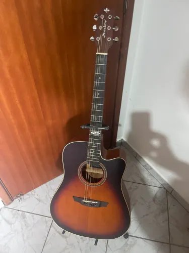 Violão strinberg SD200C black novo
