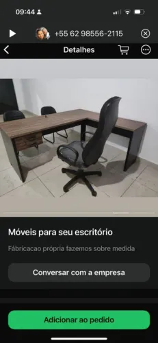 PERFIL MÓVEIS SEU ESCRITORIO MODERNO, MAIS DE 18 ANOS NO MERCADO
