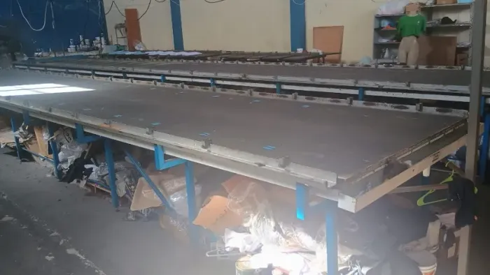2 Mesa corrida para serigrafia de 12 mts completa!!!