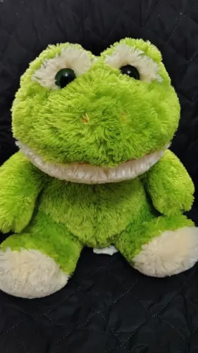 Pelúcia Sapo Verde fofinho (promoção imperdível)