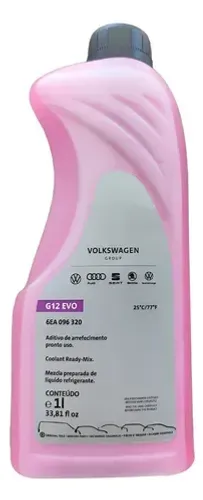 Aditivo Radiador G12 Evo Pronto P/ Uso Original Vw 6EA096320.