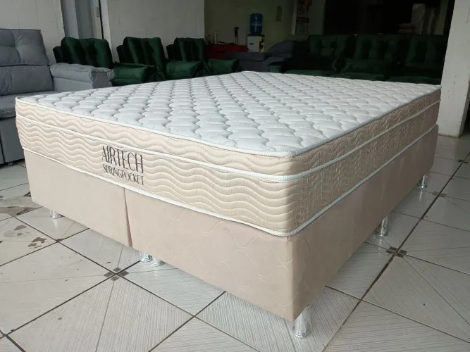 Cama Queen Size Mola Ensacadas Ortobom