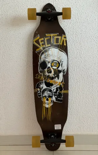 Longboard SECTOR 9 DECLINE CARBON (pouquíssimo uso / raridade)