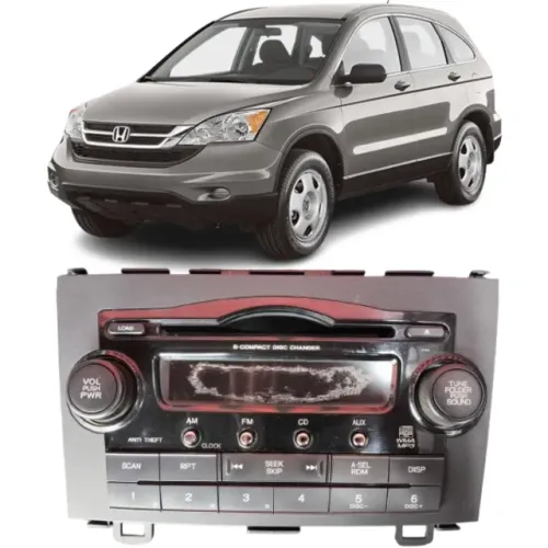 Radio Som CRV 2007 2008 2009 2010 2011