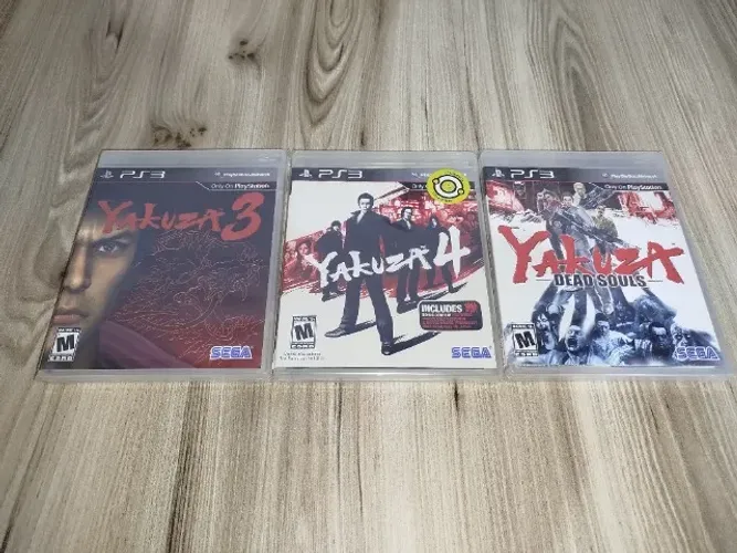 Yakuza 3 + Yakuza 4 + Yakuza: Dead Souls - PlayStation 3 / PS3