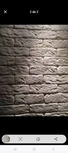 Revestimento de tijolinho rústico