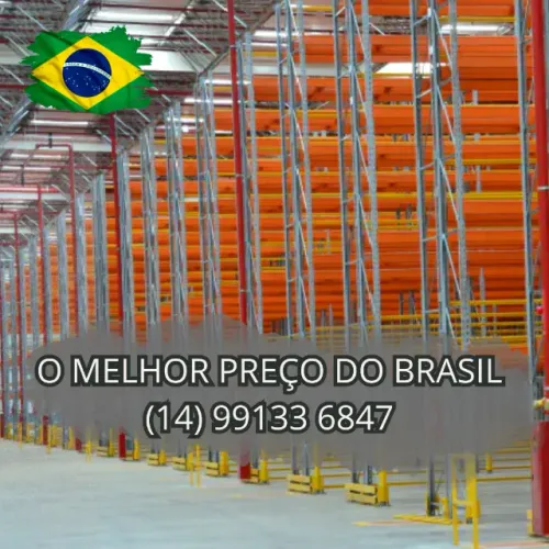 Estruturas de aço para armazenagem