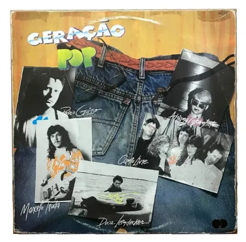 Lp GERAÇÃO POP - COLETÂNEA ROCK GAÚCHO 1989 br Exc Estado MARCELO TRUDA + CANTO LIVRE