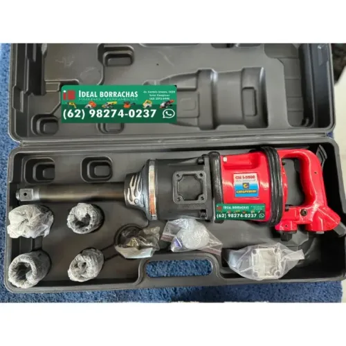 Pneumatica 1 " 350kgf - chave impacto grande onibus caminhao