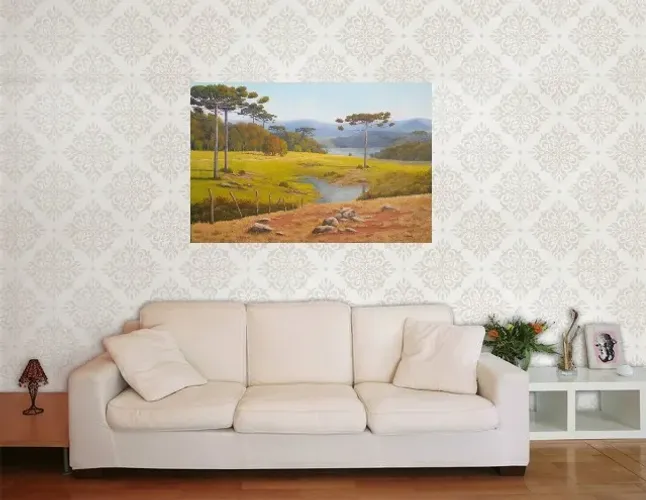PINTURA EM TELA - BARRAGEM DO CAYGUAVA