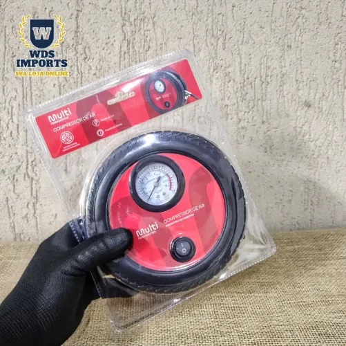 Compressor De Ar Mini 12v Automotivo