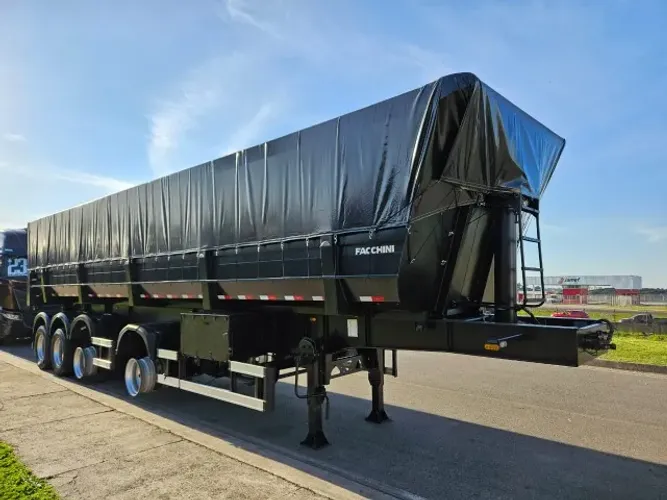 Carreta Basculante 4 Eixo Facchini Ano 22 55m³ na lata Sem pneus Pronta Entrega