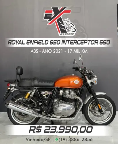ROYAL INTERCEPTOR 650 ABS 2017