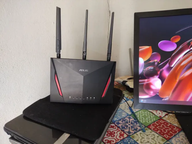 Roteador Gamer Asus AC86U Dual Band (Usado)
