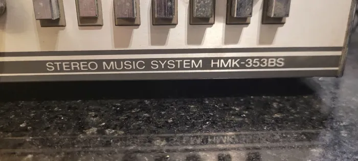 Toca Discos vintage Sony HMK-353BS, para Restauração ou Colecionadores.
