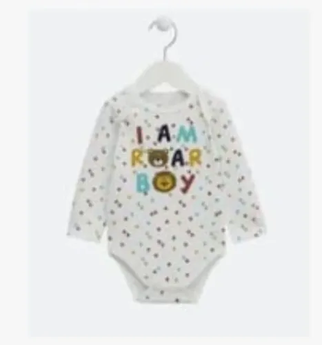Body Infantil 'I Am Roar Boy' - Novo com etiqueta!