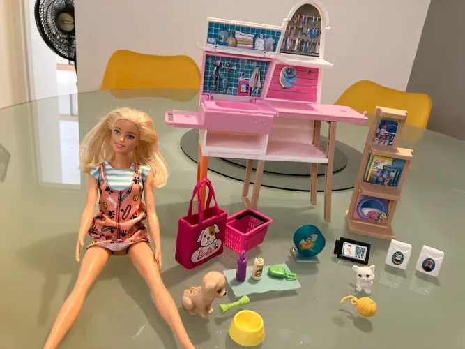 Brinquedo Pet shop Barbie original