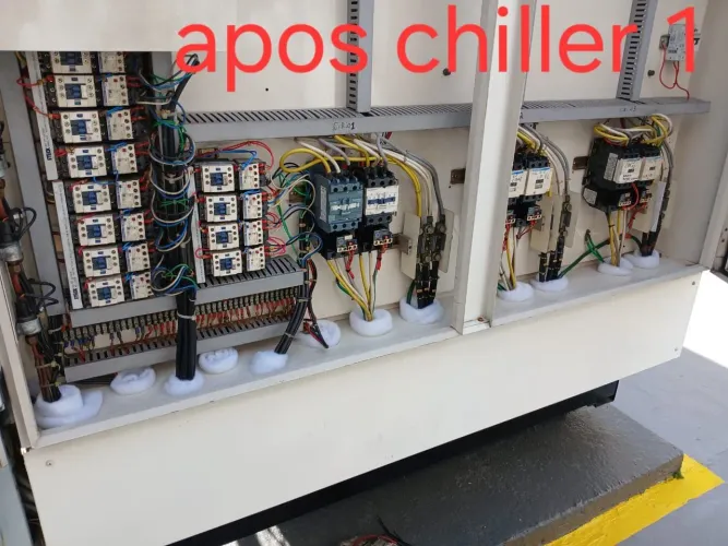 Manutenção e higienização em sistema de ar condicionado 