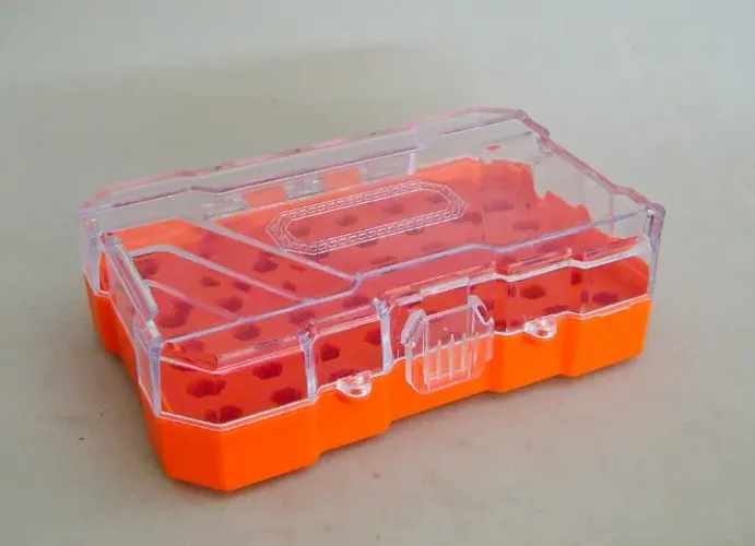 Caixa + Suporte para Bits de 1.4" de 25mm de comprimento